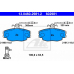 13.0460-2981.2 ATE Комплект тормозных колодок, дисковый тормоз
