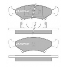 LVXL178 MOTAQUIP Комплект тормозных колодок, дисковый тормоз