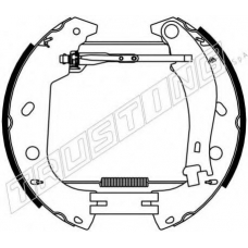 6374 TRUSTING Комплект тормозных колодок