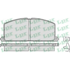 05P268 LPR Комплект тормозных колодок, дисковый тормоз