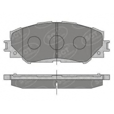 SP 398 SCT Комплект тормозных колодок, дисковый тормоз