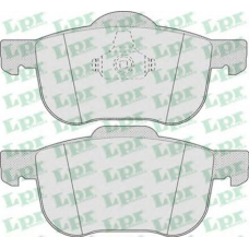 05P704 LPR Комплект тормозных колодок, дисковый тормоз