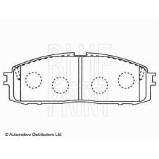 ADT34221 BLUE PRINT Комплект тормозных колодок, дисковый тормоз