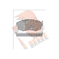 RB0896 R BRAKE Комплект тормозных колодок, дисковый тормоз