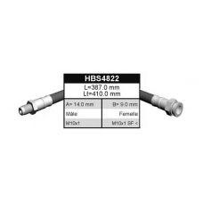 HBS4736 QUINTON HAZELL Тормозной шланг