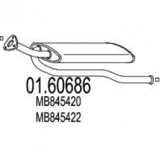 01.60686 MTS Глушитель выхлопных газов конечный