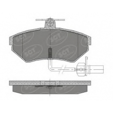 SP 417 SCT Комплект тормозных колодок, дисковый тормоз