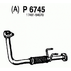 P6745 FENNO Труба выхлопного газа