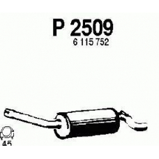 P2509 FENNO Глушитель выхлопных газов конечный