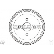 1020-4005 ASHUKI Тормозной барабан