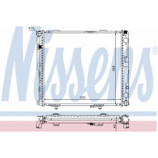 62697A NISSENS Радиатор, охлаждение двигателя