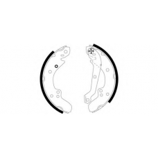 MGR62 MINTEX Комплект тормозных колодок