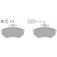 FBP-0953 FREMAX Комплект тормозных колодок, дисковый тормоз