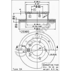 09.7314.24 BREMBO Тормозной диск