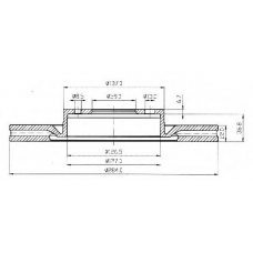 BDC3766 QUINTON HAZELL Тормозной диск