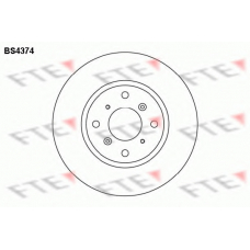 BS4374 FTE Тормозной диск