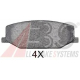 36179 OE ABS Комплект тормозных колодок, дисковый тормоз