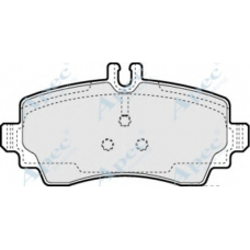 PAD1294 APEC Комплект тормозных колодок, дисковый тормоз