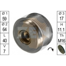 ZN5431 ERA Механизм свободного хода генератора