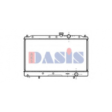 140120N AKS DASIS Радиатор, охлаждение двигателя