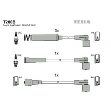 T288B TESLA Комплект проводов зажигания