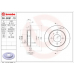 08.9081.10 BREMBO Тормозной диск