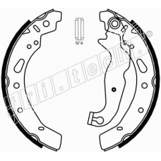 1040.161 fri.tech. Комплект тормозных колодок
