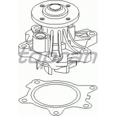 501 076 TOPRAN Водяной насос