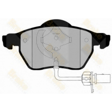 PA1485 BRAKE ENGINEERING Комплект тормозных колодок, дисковый тормоз