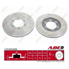 C30306ABE ABE Тормозной диск