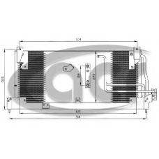 300569 ACR Конденсатор, кондиционер