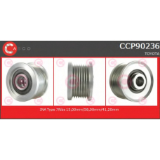 CCP90236 CASCO Ременный шкив, генератор