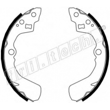 1026.345 fri.tech. Комплект тормозных колодок