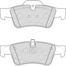 FDB1831 FERODO Комплект тормозных колодок, дисковый тормоз