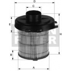 C 14 150 MANN-FILTER Воздушный фильтр