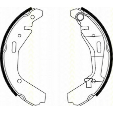 8100 10024 TRISCAN Комплект тормозных колодок