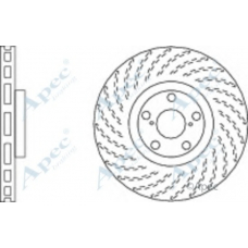DSK2557 APEC Тормозной диск