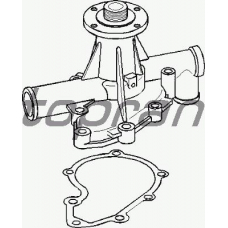500 316 TOPRAN Водяной насос