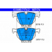 13.0460-7174.2 ATE Комплект тормозных колодок, дисковый тормоз