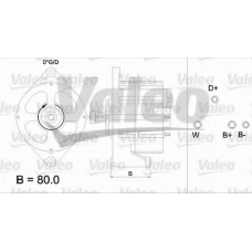 436431 VALEO Генератор