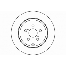 MDC1696 MINTEX Тормозной диск