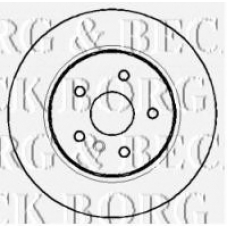 BBD4408 BORG & BECK Тормозной диск
