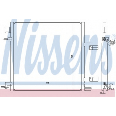 940247 NISSENS Конденсатор, кондиционер