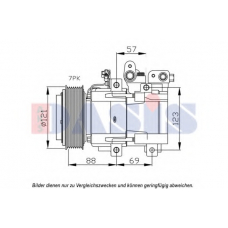 852672N AKS DASIS Компрессор, кондиционер