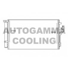 107110 AUTOGAMMA Конденсатор, кондиционер