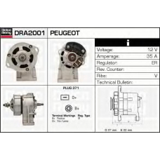 DRA2001 DELCO REMY Генератор