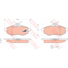 DP1010.10.0865 Dr!ve+ Комплект тормозных колодок, дисковый тормоз