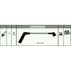 J5385002 NIPPARTS Комплект проводов зажигания