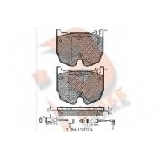 RB1591 R BRAKE Комплект тормозных колодок, дисковый тормоз