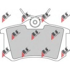 36623/1 OE ABS Комплект тормозных колодок, дисковый тормоз